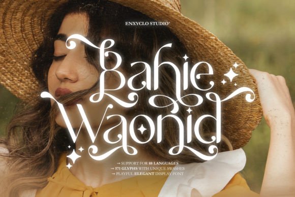 Bahie Waonid: The Serif Font That Elevates Brand Storytelling