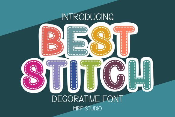 Best Stitch Font Review: Playful Decorative Typeface for Digital Designers