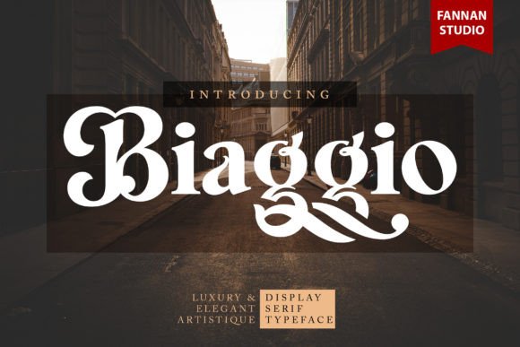 Biaggio: A Serif Font Built for Digital Impact