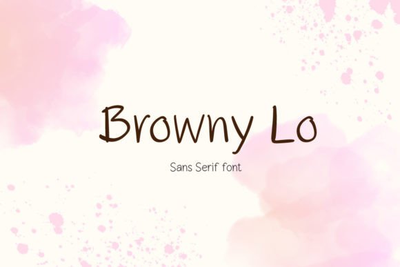 Browny Lo: A Handwritten Sans Serif Font for Editorial Warmth
