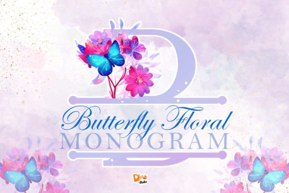 Butterfly Floral Monogram Font: A Campaign Designer's Real-World Test