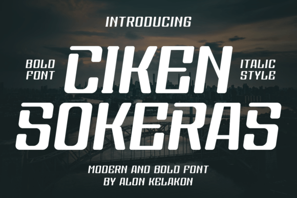 Ciken Sokeras Is the Elegant Sans Serif Designers Need to Try