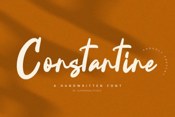 Constantine: Elegant Script Font for Digital Design