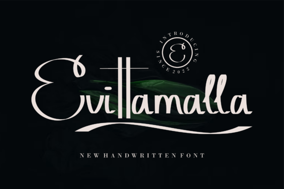 Evittamalla: The Script Font That Makes Your Branding Shine