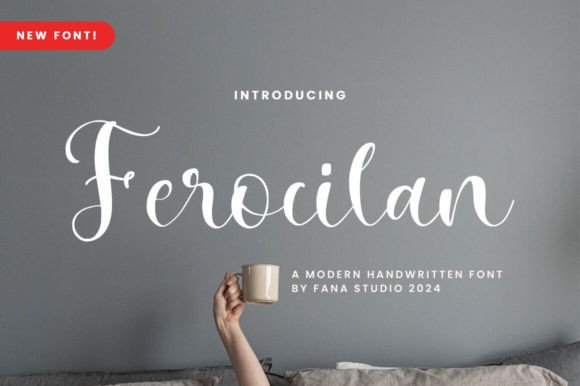 Ferocilan: A Script Font That Gives Your Small Business a Polished Look