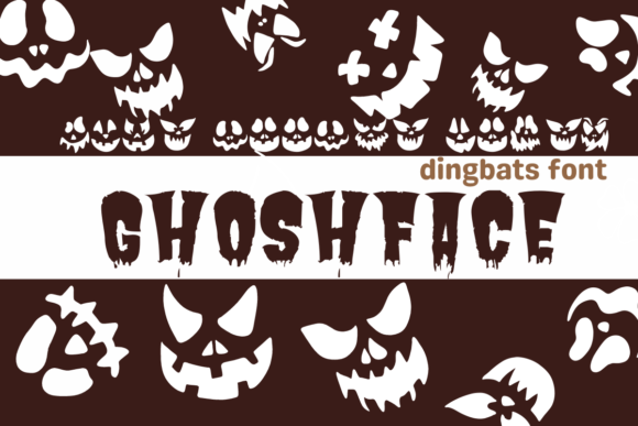 Ghoshface: A Sketch-Style Dingbats Font for Editorial Design