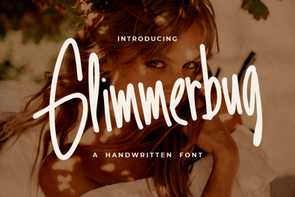 Glimmerbug: A Handwritten Font That Brings Romance to Your Handmade Products
