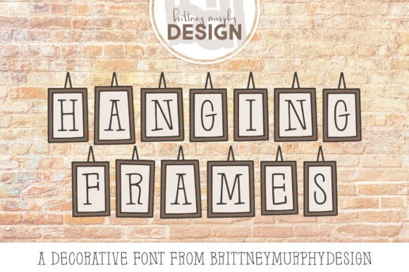 Hanging Frames: Elevate Your Brand with Decorative Typography