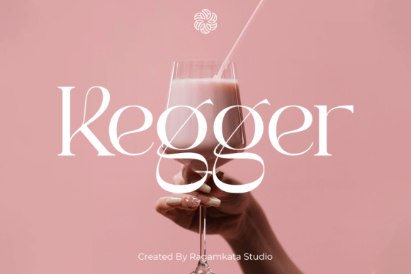 Kegger: A Serif Display Font for Elegant Editorial Design