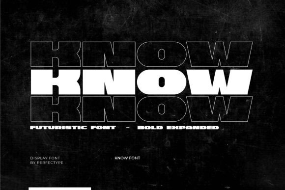 Know Font: A Modern Sans Serif for Handmade Products