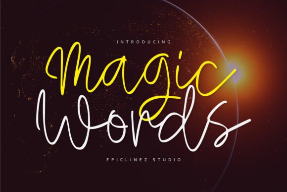 Magic Words Font: A Small Business Branding Upgrade