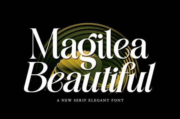Maligea Beautiful: A Serif Font That Makes Campaign Visuals Stronger