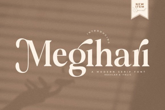 Megihari: A Refined Serif Font for Thoughtful Editorial Design