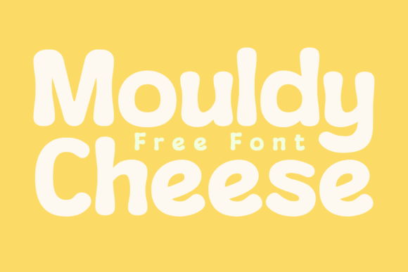 Mouldy Cheese Font: A Fancy Display Typeface for Branding