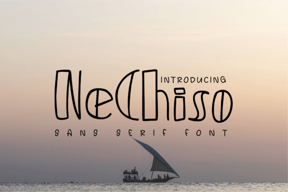 Nechiso: The Bold Sans Serif Font for High-Impact Campaigns
