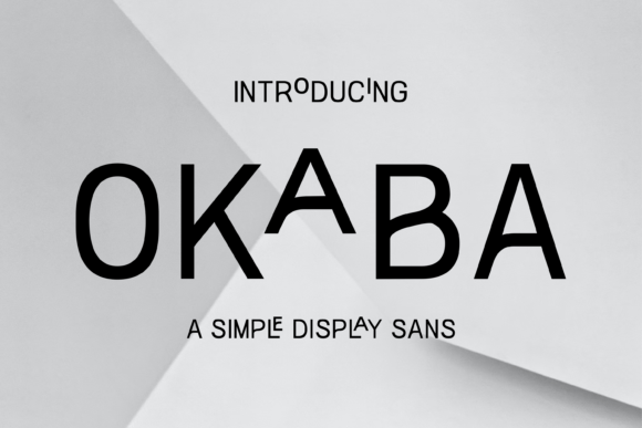 Okaba: A Bold Serif Font for Modern Web Design