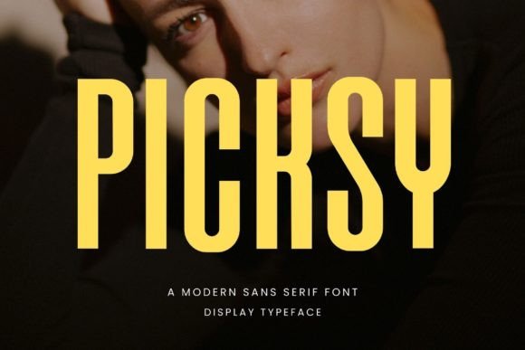 Picksy: The Modern Sans Serif Font for Campaign Clarity