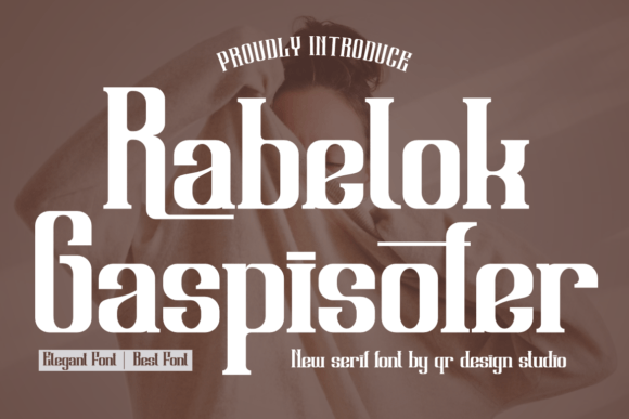 Rabelok Gaspisofer: A Bold Display Serif for Modern Web Design