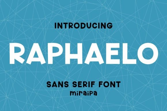 Raphaelo: A Handwritten Sans Serif Font for Editorial Design