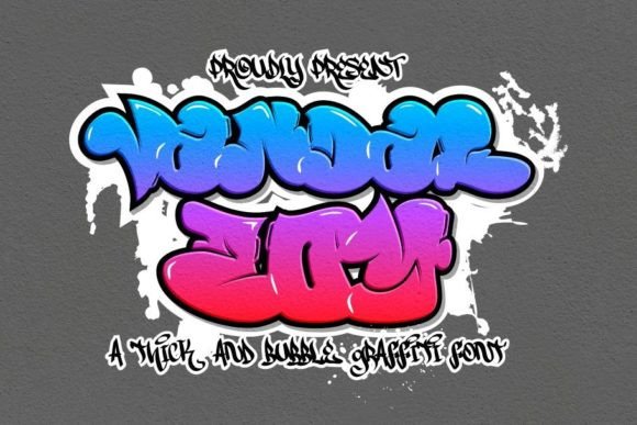 Vandal Zoy: A Bold Display Typeface for Digital Designers