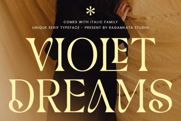 Violet Dreams: A Serif Font Built for Storytelling and Editorial Calm