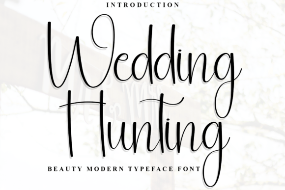Wedding Hunting Script Font for Standout Brand Content