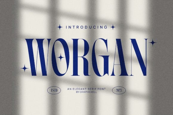 Worgan: A Serif Font That Makes Branding Feel Effortless